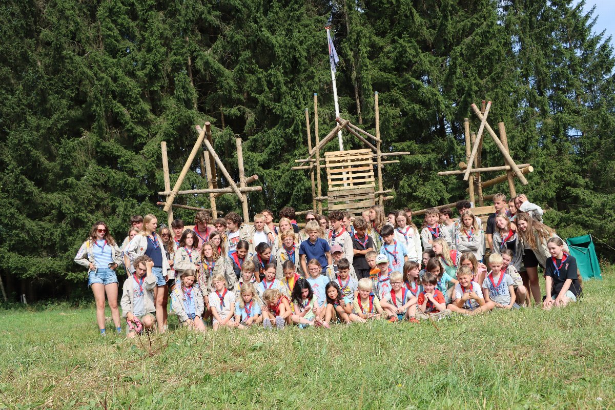 groepsfoto's kamp 2026
